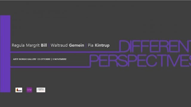 Different Perspectives – A cura di Anna Isopo alla Arte Borgo Gallery