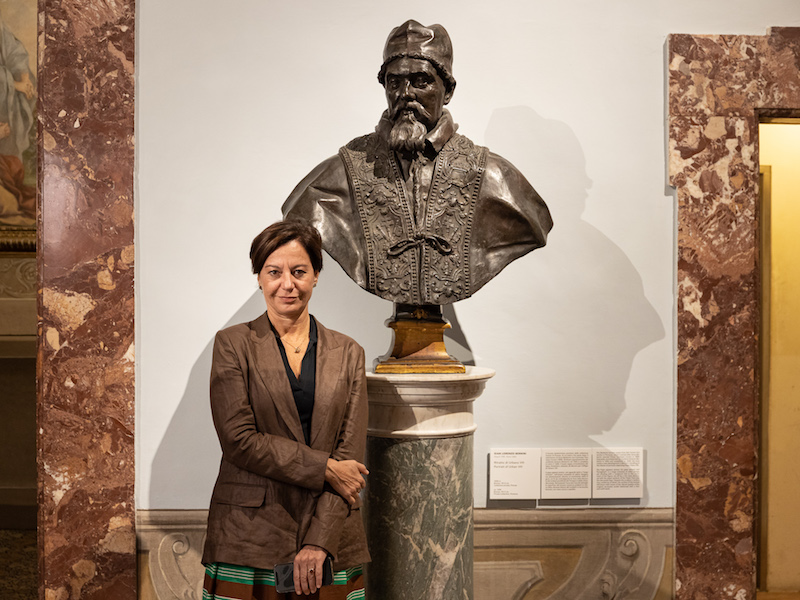 Le Gallerie Nazionali di Arte Antica ospitano il busto in bronzo di Urbano VIII di Gian Lorenzo Bernini in prestito dal Principe Corsini