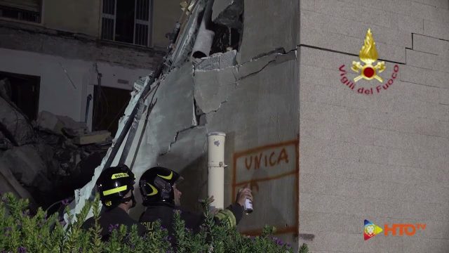 Cagliari – Crollata l’Aula Magna della Facoltà di Geologia dell’Università in Via Trentino