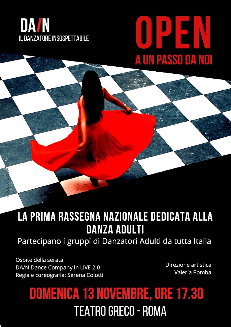 I Danzatori Insospettabili: Domani sera al Teatro Greco di Roma