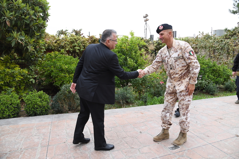 IRAQ – Il Comandante dell’ITNCC L visita l’Arcivescovado di Erbil