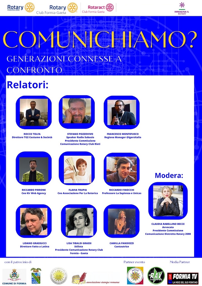 Comunichiamo? Generazioni connesse a confronto – Formia 18 aprile 2023 IPSEOA Angelo Celletti