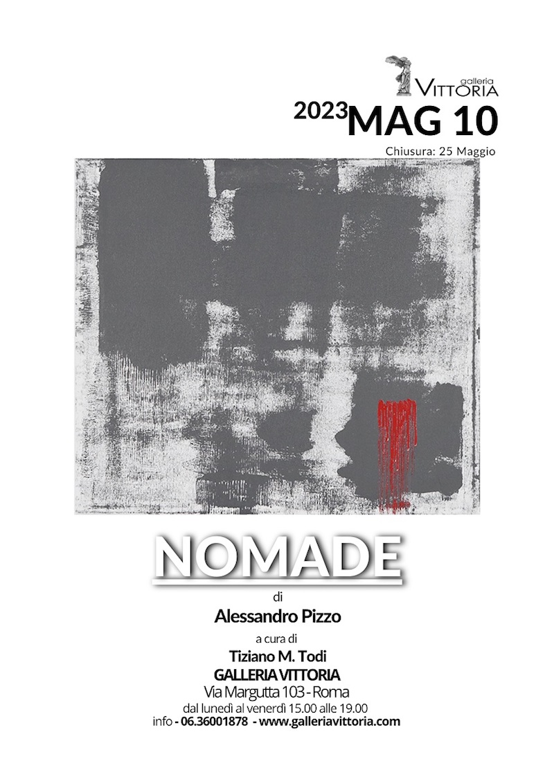“Nomade” la personale di Alessandro Pizzo a Galleria Vittoria