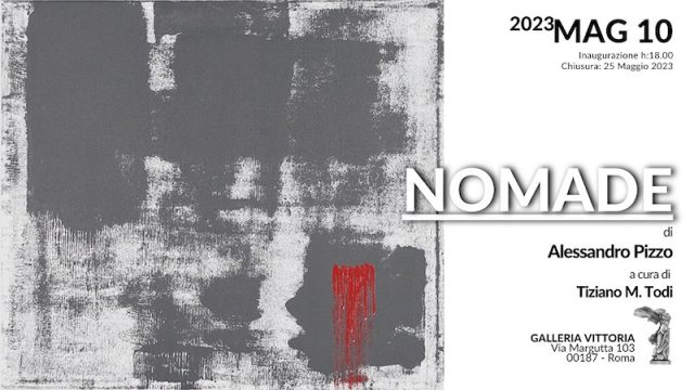 “Nomade” la personale di Alessandro Pizzo a Galleria Vittoria