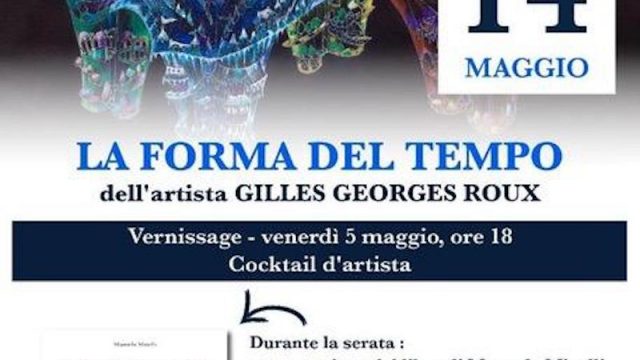 “La forma del tempo” attraverso l’arte – Da domani e fino a domenica le opere di Gilles Georges Roux a La DamaBlù di Roma