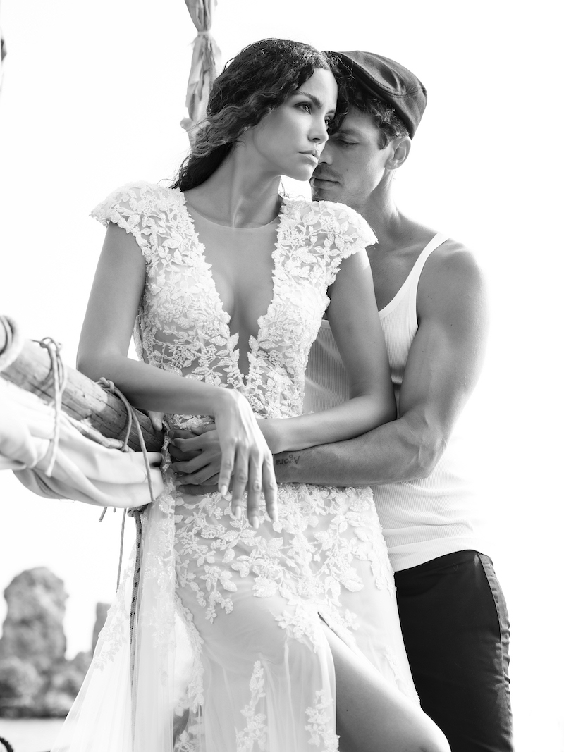 Alessandro Angelozzi Couture presenta la wedding collection 2024: Vicin’o mare [Slideshow B&W]