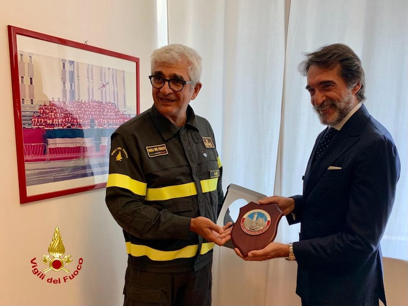Padova – Il Prefetto visita la sede del Comando Provinciale dei Vigili del Fuoco