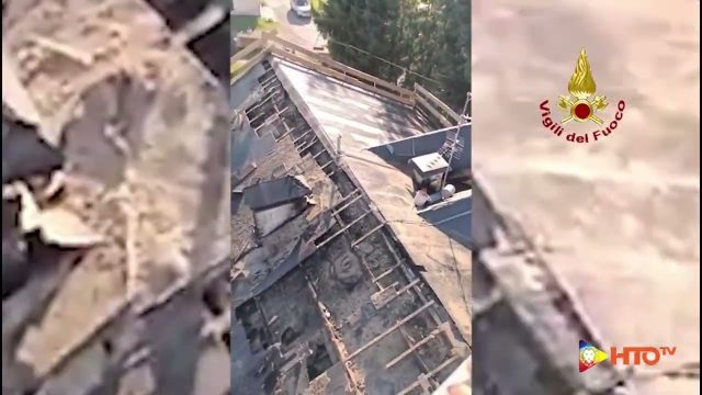 Asiago (VI) – Incendio del tetto ventilato di un’abitazione di 4 appartamenti – Aggiornamento