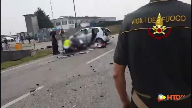 Stanghella (PD) – Incidente stradale tra due autoarticolati e due auto: tre feriti