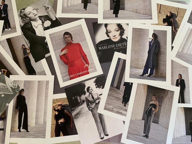 Vittorio Camaiani presenta “Ora Marlene” la nuova collezione Fall/Winter 23-24 dedicata alla Dietrich