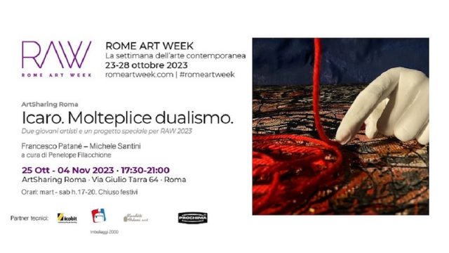 Icaro. Molteplice dualismo: La bi-personale di Francesco Patanè e Michele Santini alla galleria ArtSharing di Roma