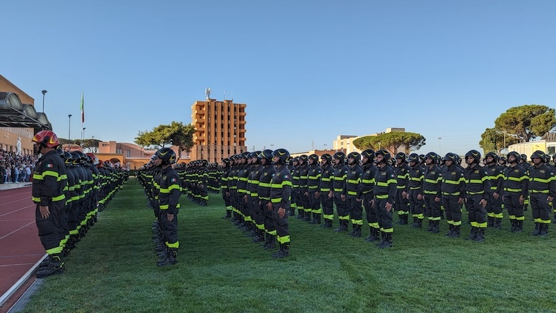 Scuole Centrali Antincendi di Roma Capannelle – Cerimonia di Giuramento degli Allievi Vigili del fuoco del 94° Corso [photo-story]