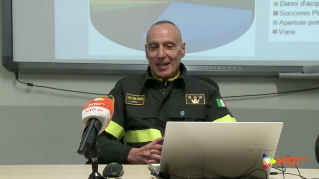 Treviso – Comando Provinciale dei Vigili del fuoco: Conferenza stampa di fine anno del Comandante Arch. Giuseppe Costa