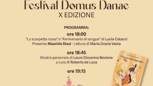 Libri, Arte e risate domani sera nell’Agro Pontino – Alla Domus Danae arriva anche la scrittrice Chiara Fraternale