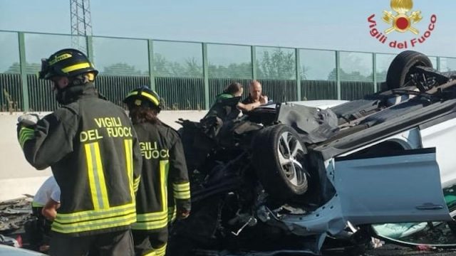 Gravissimo incicidente in A4 a San Donà di Piave (VE): 9 mezzi coinvolti e 9 feriti