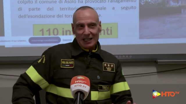 Treviso – Comando Provinciale dei Vigili del fuoco: Conferenza stampa del Comandante Arch. Giuseppe Costa