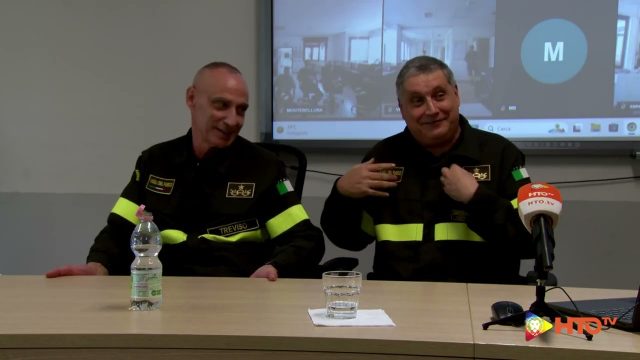 Treviso – Passaggio di consegne al Comando Provinciale dei Vigili del fuoco tra il Comandante uscente Arch. Giuseppe Costa e il nuovo Comandante reggente Ing. Cristiano Cusin