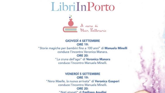 Approdo alla Lettura – LibrInPorto  dal 4 al 6 Settembre a Casamicciola Terme – Ischia (NA)