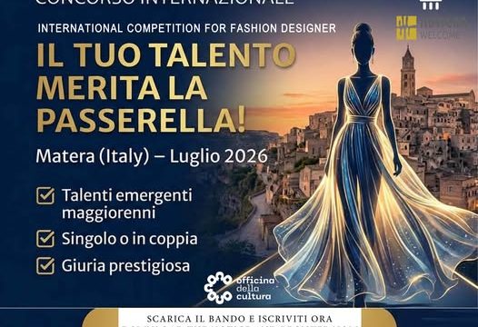 Matera si conferma Capitale della Moda: al via la 15ª Edizione del Premio Moda® 2026