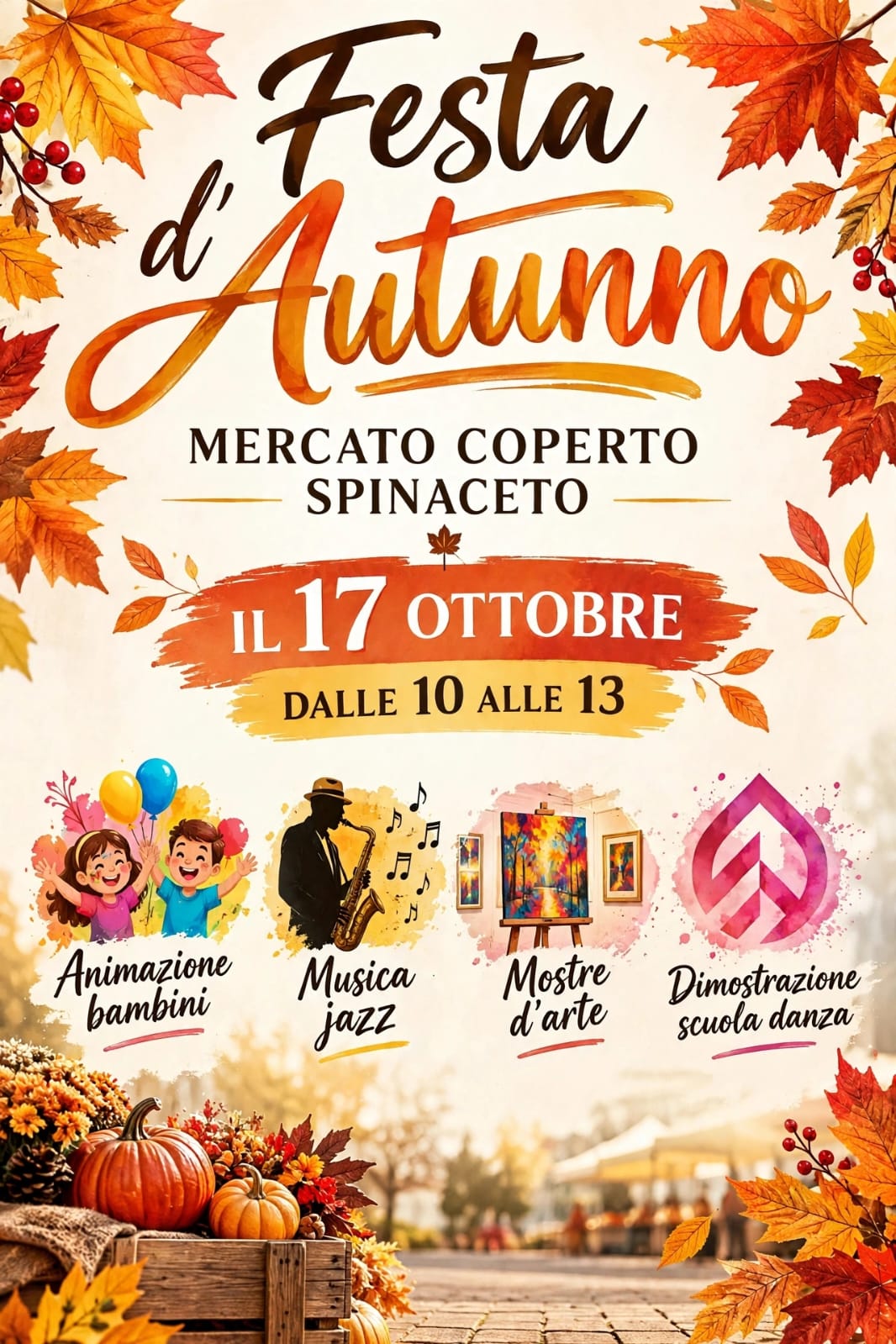 Arti al Mercato – Sabato 17 al mercato di Spinaceto le arti si danno convegno
