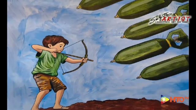 SerGiotto Artist presenta: “IO VOGLIO DISERTARE LA GUERRA” – Corto d’arte totale – Quadri, regia e canzone originale dell’artista Sergio Viscardi